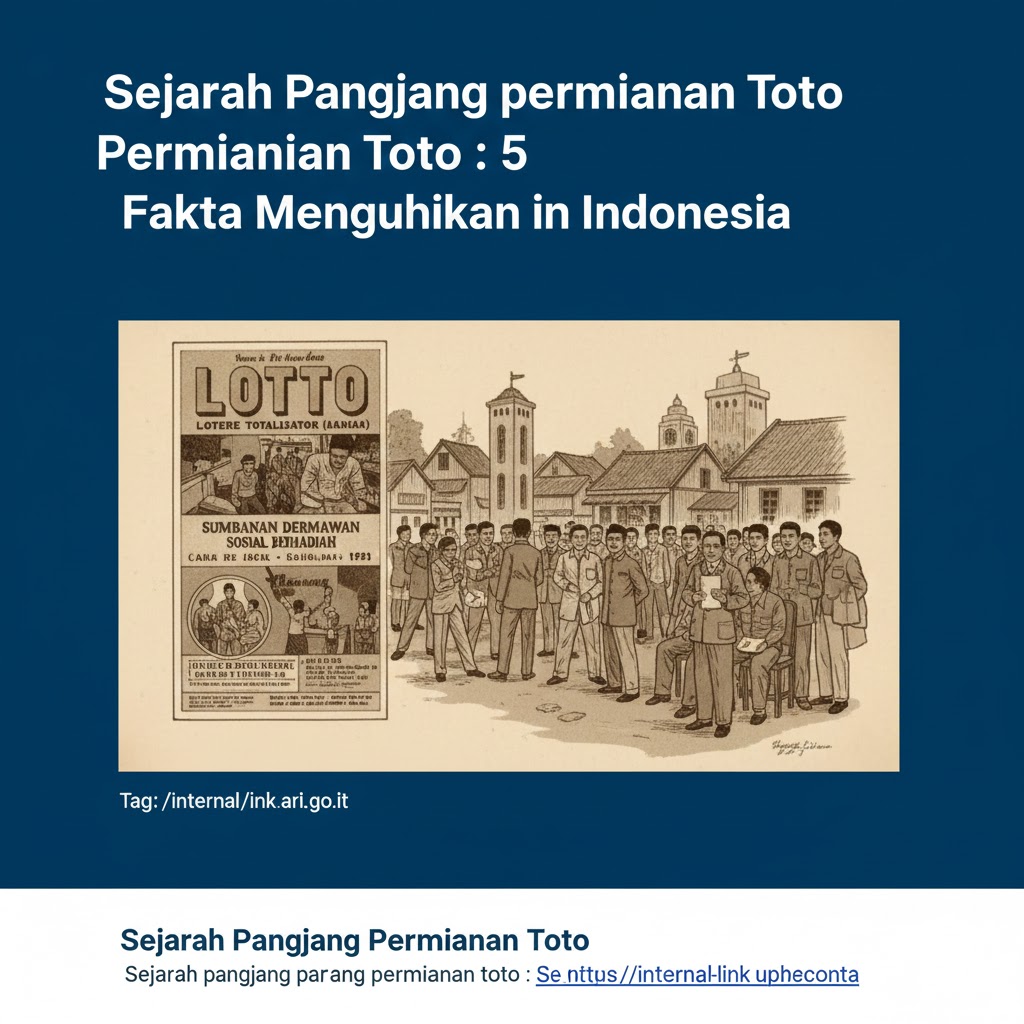 Sejarah Panjang Permainan Toto di Indonesia dari masa ke masa.